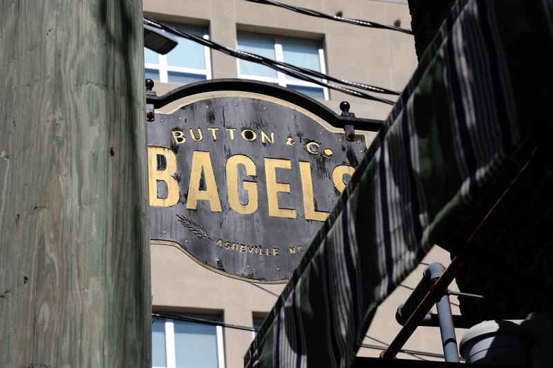 The culinary scene in Asheville, N.C., continues to spark enthusiasm among food lovers hungry for a taste of modern Appalachia. James Beard-nominated chef Katie Button’s new Button & Co. Bagels in Asheville is an Appalachian-inspired bagel and sandwich shop that uses North Carolina sorghum syrup and combines the Northern flour typically used in bagels with a local Southern variety. TYSON HORNE / TYSON.HORNE@AJC.COM