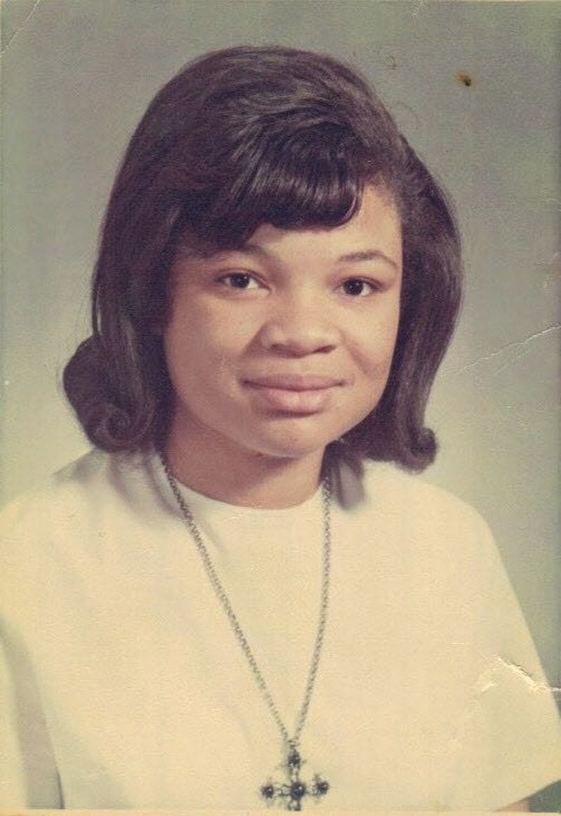 A 17-year-old Alveda King in 1968, the year her uncle Martin Luther King Jr. was killed.