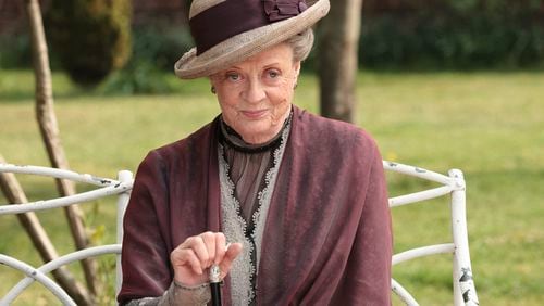 Dame Maggie Smith as Violet Crawley, the Dowager Countess, is one of the most memorable characters in “Downton Abbey. Smith has won two Academy Awards in her long and distinguished career and could end up vying for a third if a big screen version of the popular series comes to fruition (AP Photo/PBS, Carnival Film & Television Limited 2011 for MASTERPIECE, Nick Briggs)