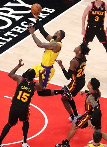 Hawks vs. Lakers - Feb. 1, 2021