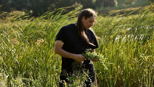 Sean Sherman, chef and author of "The Sioux Chef's Indigenous Kitchen." (Nancy Bundt)