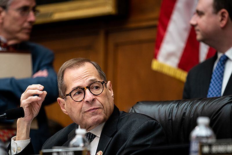 Rep. Jerrold Nadler, D-N.Y., the chairman of the House Judiciary Committee, asked President Donald Trump whether he intends to mount a defense during the committee's consideration of impeachment articles.