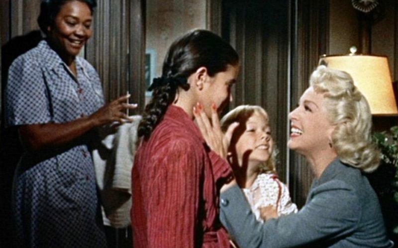 Juanita Moore (far left) is the heart and soul of "Imitation of Life," starring Lana Turner (far right).
Courtesy of Universal