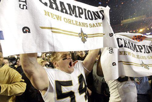 new orleans saints super bowl flag