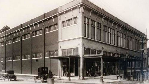 Historic photo shows the Jones Building in downtown Canton in the early 20th Century. The city has acquired the building and has started to renovate it. CITY OF CANTON