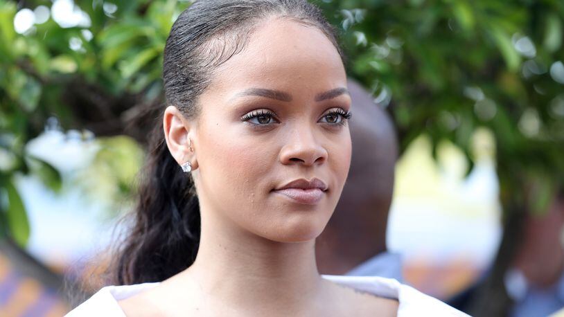 ST ANDREW, BARBADOS - DECEMBER 01: Rihanna attends the 'Man Aware' event held by the Barbados National HIV/AIDS Commission on the eleventh day of an official visit on December 1, 2016 in Bridgetown, Barbados. (Photo by Chris Jackson - Pool/Getty Images)