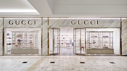 Gucci opened a relocated and expanded location at Lenox Square in March 2024.