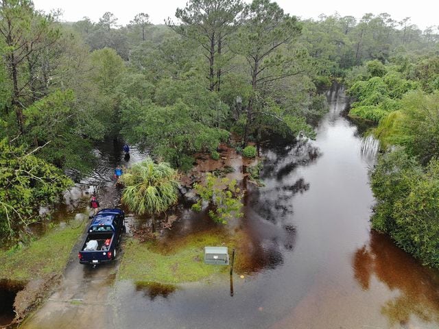 Photos: Tropical Storm Florence soaks Carolinas