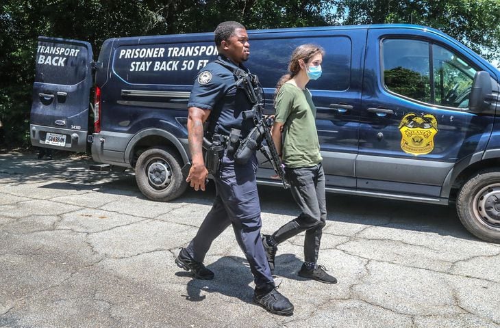 Atlanta police making arrests at site of proposed training center
