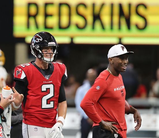 Photos: Falcons host Redskins in exhibition