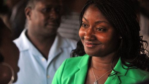 Alisha Thomas Cromartie, shown here in a 2014 photo, said she didn’t fully grasp all of charter schools’ challenges when she was hired to run Ivy Prep’s growing network of schools in 2015.