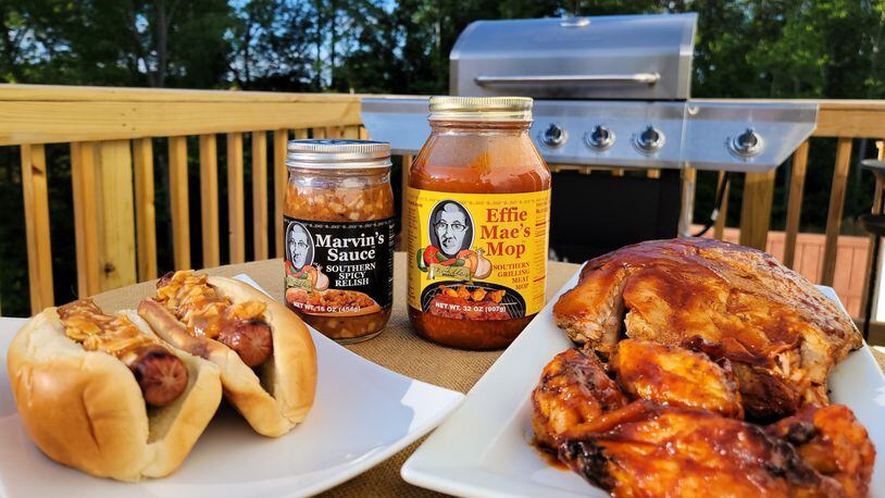 Barbecue mop and relish from Smokehouse Foods
(Courtesy of Smokehouse Foods)