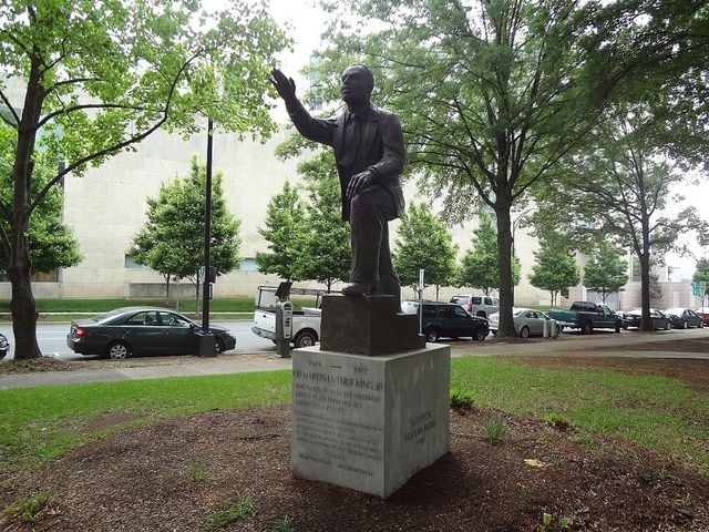 MLK statues: Charlotte