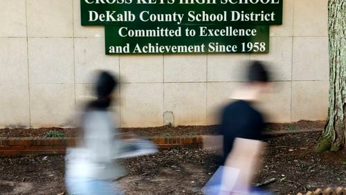 The DeKalb school board approved a guaranteed maximum price for the Cross Keys High School modernization, meaning the community is one step closer to getting long-awaited updates to the aging school. (Miguel Martinez / miguel.martinezjimenez@ajc.com)