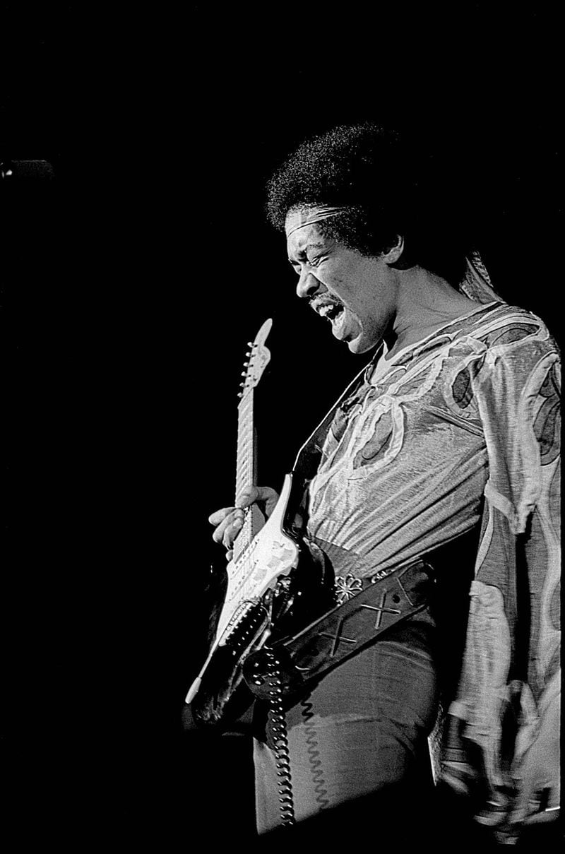 Hendrix's performance at the 1970 music festival in Byron, Ga., will air on Showtime in September. Photo: Sam Feinsilver / Authentic Hendrix, LLC