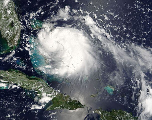 In ten minutes, a hurricane releases more energy than all the world's nuclear weapons combined