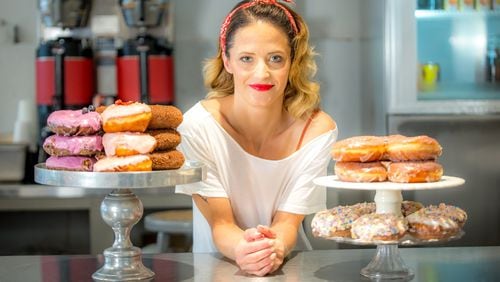 Anna Gatti is the classically trained pastry chef who brings her skills to bear on the workaday doughnut at her Doughnut Dollies shops. CONTRIBUTED BY LOREN HEINLE