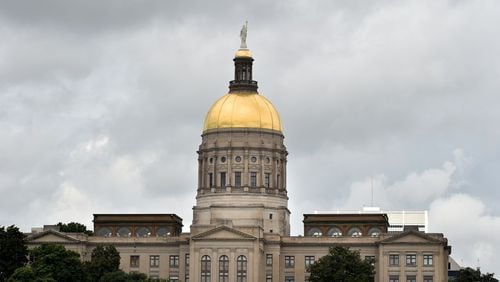 Georgia's Gold Dome. AJC file.