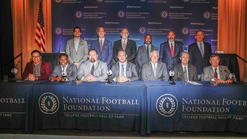 College Football Hall of Fame class of 2017.