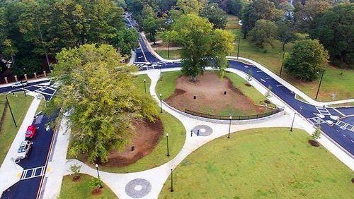 Ideas for amenities at the Mableton Square are welcome during an Oct. 12 meeting with Cobb PARKS staff members and the Mableton Improvement Coalition. Courtesy of Mableton Improvement Coalition