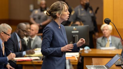 Fulton County prosecutor Lizzie Rosenwasser is leaving the Fulton County DA's office later this month, a spokesman said Tuesday. Jury Selection in the sweeping YSL gang case officially began last week. (Arvin Temkar / arvin.temkar@ajc.com)