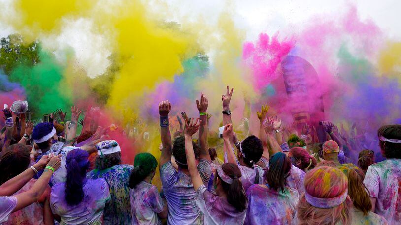 Here are some more photos from the Color Run in Atlanta.