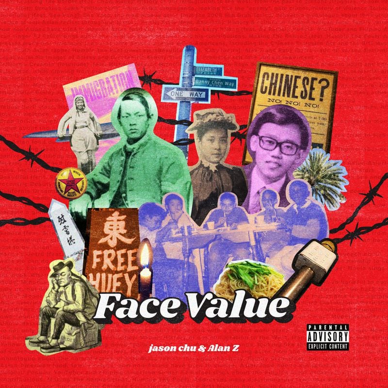 Hip-hop artists Alan Z and Jason Chu address anti-Asian hate on their album "Face Value." (Courtesy of Alan Z)