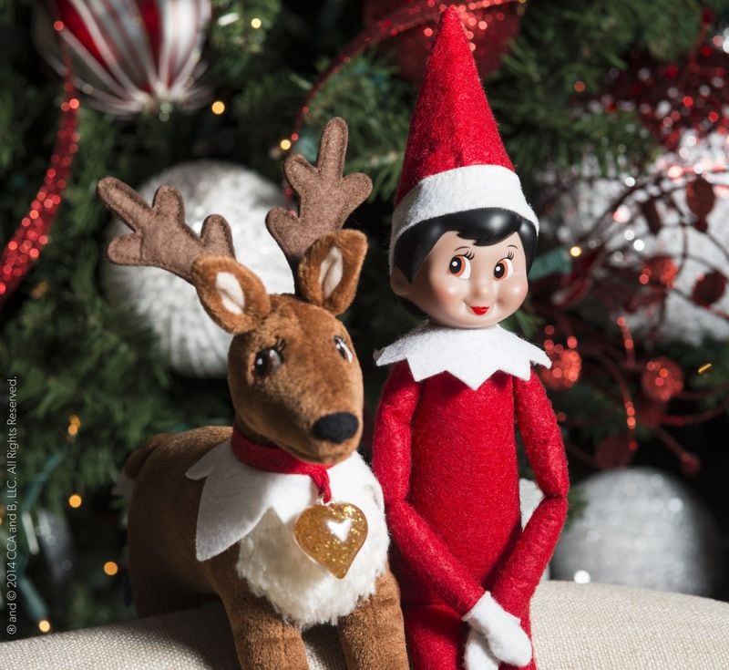 While the Elf on the Shelf reports back to Santa, the reindeer’s job is to build up the Christmas spirit so Santa can fly. (File photo)