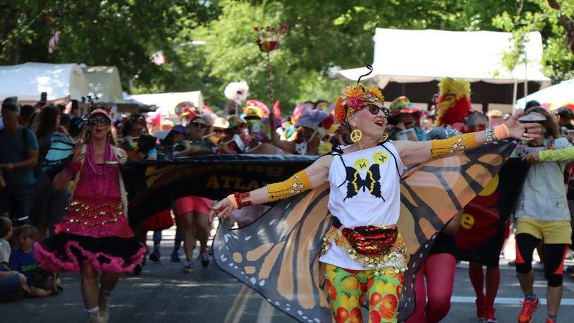 Who doesn’t love a parade? Once of the city’s best can be found at the Inman Park Festival. 
(Courtesy of the Inman Park Festival / Taylor Segrest)