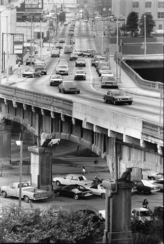 AJC Flashback Photos: Atlanta’s Gulch and viaducts