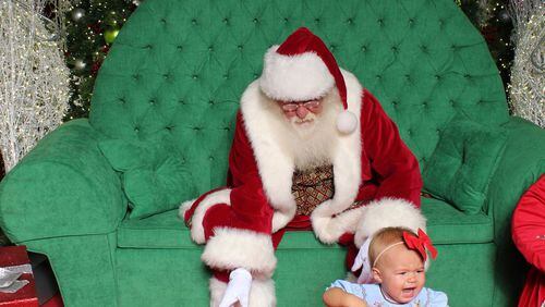 We know Christmas is a long way off, but Community Lens couldn’t resist adding this photo submitted by Ashley and Ryan Douglas of Dacula. “We have had several people request we send you our one-year-olds picture with Santa,” they wrote. “It was taken at the Mall of Georgia. Her name is Sutton Douglas and just turned one. She is seen RUNNING from Santa! We knew she could walk, but didn’t know she could run!”