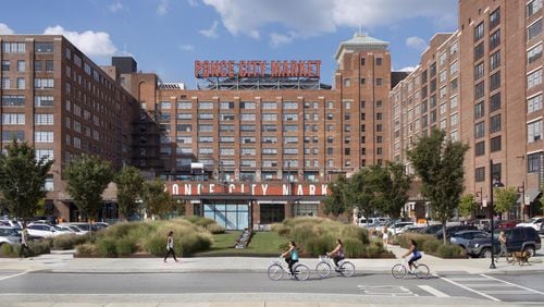 Head to Ponce City Market this weekend and get a free ride thanks to Uber. Photo credit: Blue Hominy PR.