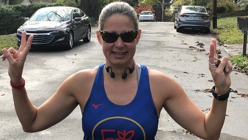 Kristi Swartz writes a first-person account of virtually running the AJC Peachtree Road Race.