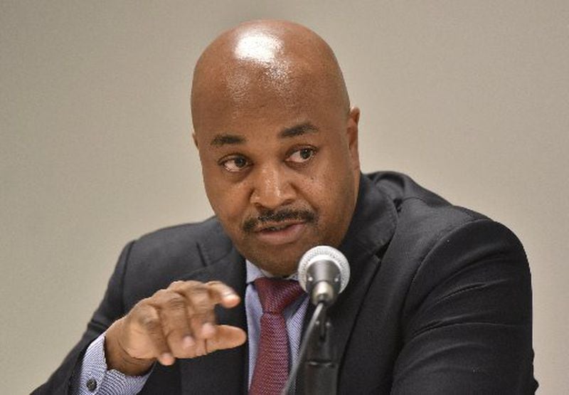 Former Atlanta City Councilman Kwanza Hall received a nearly $25,000 severance package from Invest Atlanta, after working there for 10 months. Hall’s separation from the city’s economic development agency came after an AJC investigation that raised questions about whether his employment there violated the city charter. HYOSUB SHIN / HSHIN@AJC.COM