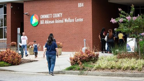 Gwinnett Animal Welfare and Enforcement is adjusting their hours of operation at the Bill Atkinson Animal Welfare Center due to seasonal changes in daylight hours. (Courtesy Gwinnett Animal Welfare and Enforcement)