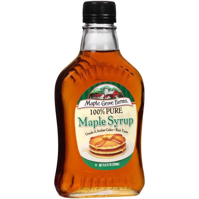 Maple Grove maple syrup from B & G Foods