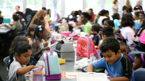 The Gwinnett Summer Meals program will provide free grab-and-go breakfasts and lunches for children 18 years of age and younger at 25 county parks, libraries and other locations beginning June 1.  (Coutersy Gwinnett County)