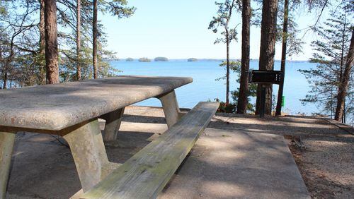 The Forsyth county parks department’s Shady Grove Campground fronting on Lake Lanier opens March 6. Forsyth County