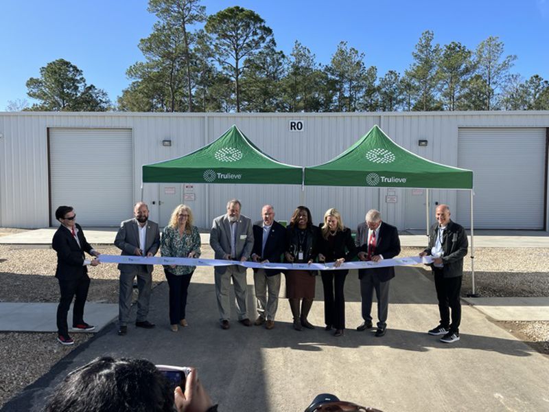 Trulieve Cannabis Corp. hosted a ribbon cutting for its production facility in Adel on Dec. 2, 2022. Trulieve is one of two companies awarded a license to produce low THC oil in Georgia for the treatment of several approved illnesses, including severe seizures, Parkinson’s disease and terminal cancers.