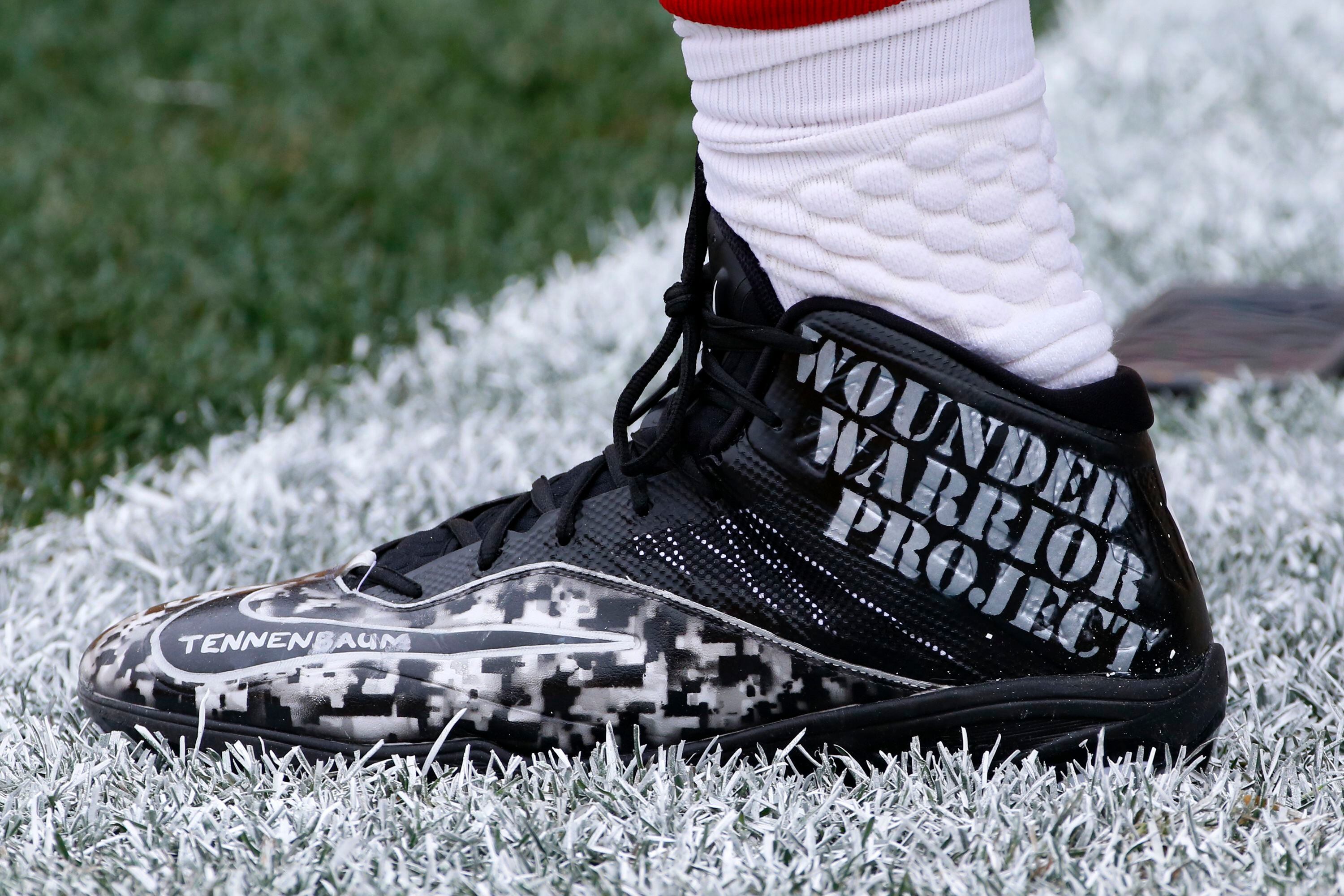 Wounded warrior cleats on sale