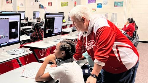 McConnell Middle School teacher Heath Jones was recently named the 2023 Teacher of the Year by the nonprofit Technology in Music Education for his dedication to introducing students and teachers to music technology.