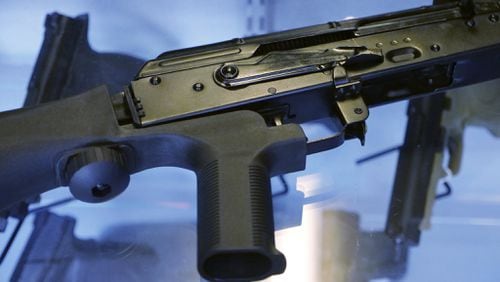 State Rep. Mary Margaret Oliver has filed a bill that would ban the possession and use of bump stocks in Georgia. (AP Photo/Rick Bowmer, File)