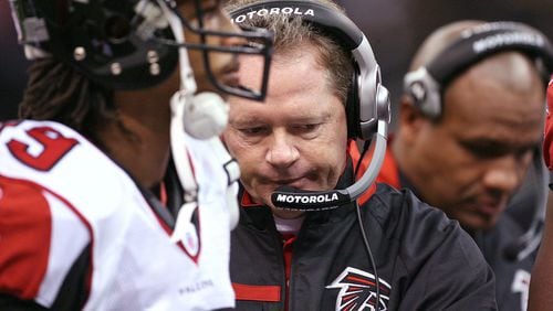 Bobby Petrino had the shortest stint of any Falcons non-interim coach with only 13 games in 2003.