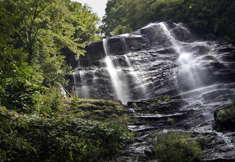 Amicalola Falls is the tallest cascading waterfall in the Southeast. 