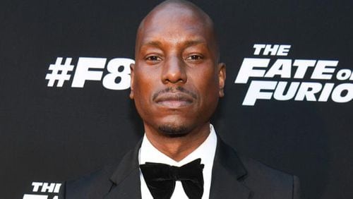ATLANTA, GA - APRIL 04:  Tyrese Gibson attends "The Fate Of The Furious" Atlanta red carpet screening at SCADshow on April 4, 2017 in Atlanta, Georgia.  (Photo by Paras Griffin/Getty Images for Universal)