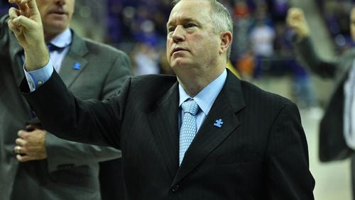 TCU special assistant Tom Herrion coached the past two seasons on Brian Gregory’s staff at Georgia Tech. (TCU Athletics)