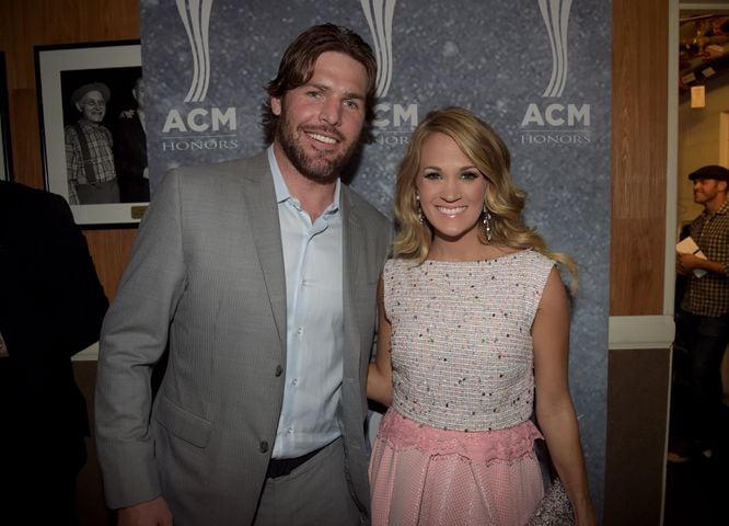 September: Singer Carrie underwood announced she's expecting her first child with hockey player husband Mike Fisher.