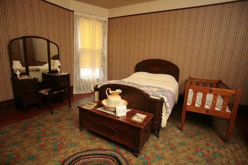 The room where the Rev. Martin Luther King Jr. was born will once again be on display beginning Monday, Jan. 15. AJC file photo