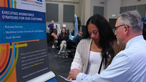 Sandy Springs will partner with the Community Assistance Career Center and Goodwill of North Georgia connect employers and jobseekers during a job fair 10 a.m. to 2 p.m. Thursday, Jan. 12 at City Springs Performing Arts Center, 1 Galambos Way. (Matt Button/The Aegis/The Baltimore Sun Media/TNS)