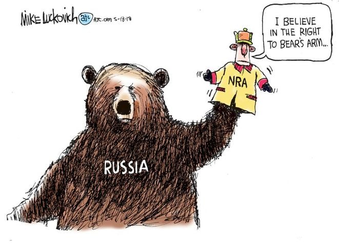 Mike Luckovich updates his Round File for May 2018